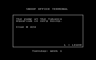 Snooper Troops - Case #2 - The Disappearing Dolphin — screenshot 5